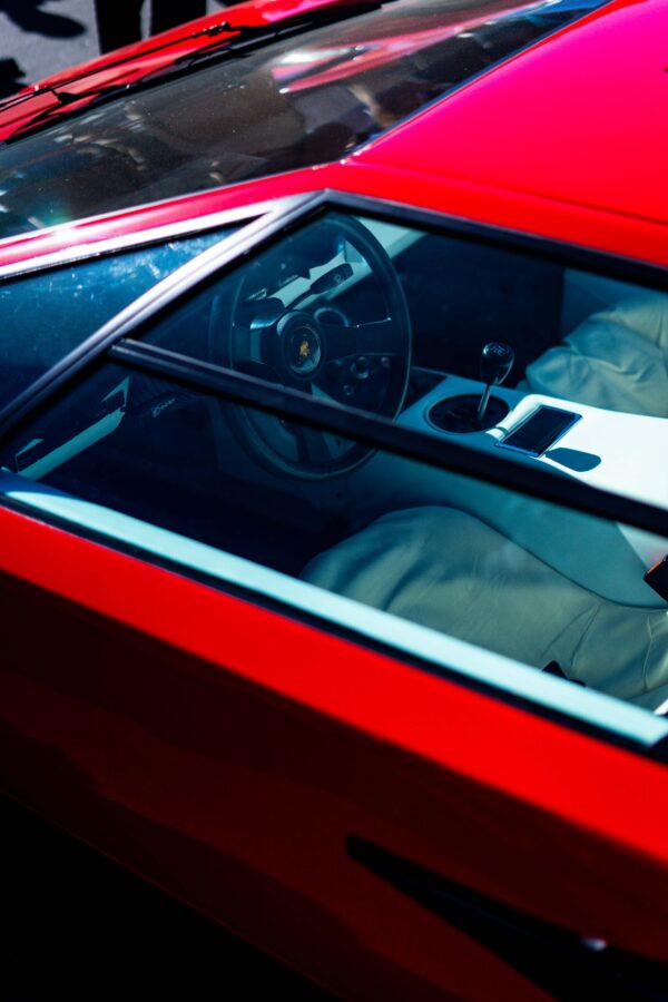 In the driver's seat